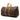 Brown Louis Vuitton Monogram Keepall Bandouliere 60 Travel Bag