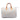White Louis Vuitton Damier Azur Speedy 35 Boston Bag