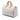 White Louis Vuitton Damier Azur Speedy 35 Boston Bag