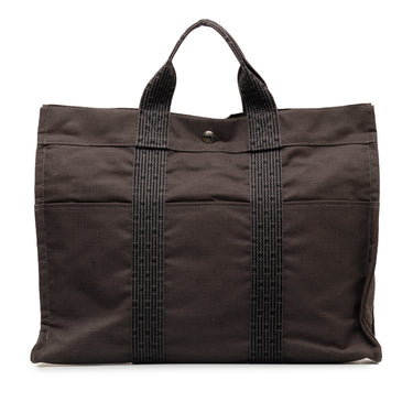 Brown Hermes Herline MM Tote Bag - Designer Revival