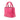 Pink Dior Medium Lambskin Cannage Contrast Stitch Lady Dior Satchel