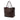 Brown Louis Vuitton Damier Ebene Neverfull MM Tote Bag