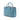 Blue Prada Medium Saffiano Lux Galleria Double Zip Satchel