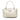 White Gucci Guccissima Abbey D Ring Tote