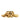 Gold Chanel Gold Plated Interlocking CC Chain Bracelet