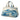 Blue Prada Large Canvas Canapa Azulejos Satchel