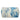 Blue Prada Large Canvas Canapa Azulejos Satchel