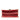 Red Fendi Small Scalloped Leather Kan I Crossbody