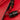 Red Gucci Medium Leather Bamboo Daily Crossbody - Designer Revival