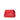 Red Gucci Medium Leather Bamboo Daily Crossbody - Designer Revival