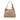 Brown Gucci GG Canvas Horsebit Creole Hobo Bag