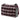 Red Chanel Medium CC Tweed Multi Print Double Flap Shoulder Bag