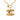 Gold Chanel CC Gold Plated Quilted Pendant Necklace