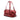 Red Bottega Veneta Nappa Intrecciato Montaigne Shoulder Bag