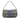 Blue Fendi Embroidered Denim Ruffled F is Fendi Kan I Baguette Handbag - Designer Revival