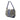 Blue Fendi Embroidered Denim Ruffled F is Fendi Kan I Baguette Handbag - Designer Revival