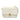 White Chanel Small Quilted Caviar Chain Melody Flap Crossbody Bag - Designer Revival