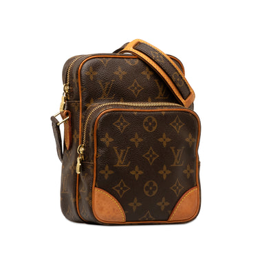 Brown Louis Vuitton Monogram Amazone Crossbody Bag