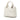 White Dior Medium Lambskin Paradise Lady Dior Satchel