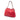 Red Gucci Medium Calfskin Soho Chain Tote