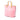 Pink Gucci Childrens Leather Rainbow Cloud Tote Handbag