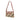Beige Burberry Nova Check Canvas Satchel