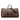Brown Louis Vuitton Damier Ebene Keepall Bandouliere 55 Travel Bag