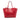 Red Gucci Medium Leather Swing Tote