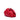 Red Louis Vuitton Monogram Vinyl Squishy Shoulder Bag