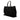 Black Saint Laurent Large Canvas Rive Gauche Tote