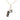 Gold Chanel Gold Plated Enamel CC Eiffel Tower Charm Necklace