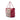 Red Burberry Small Haymarket Check Coated Canvas and Calfskin Canterbury Tote