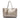 Gold Gucci Metallic Grained Leather Bella Tote