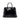 Black Prada Large Vernice Promenade Satchel