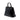 Black Prada Large Vernice Promenade Satchel