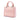Pink Dior Medium Calfskin Cannage Stitched Lady Dior Satchel