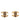 Gold Chanel CC Gold Plated Strass Clip On Earrings
