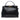 Black Fendi Medium Shiny Nappa Peekaboo Iconic Satchel