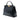 Black Fendi Medium Shiny Nappa Peekaboo Iconic Satchel