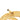 Gold Chanel Gold Plated CC Rope Brooch