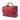 Red Gucci Large Calfskin Bamboo Shopper Satchel