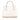 White Gucci Medium Dollar Calf Soho Top Handle Convertible Tote Satchel - Designer Revival