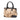 Beige Gucci Diamante Canvas Sukey Satchel - Designer Revival