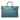 Blue Gucci Large Calfskin Bamboo Shopper Satchel