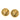 Gold Chanel CC Gold Plated Round Clip On Earrings