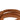 Brown Hermès Swift Behapi Triple Tour Bracelet