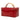 Red Louis Vuitton Monogram Vernis Jewelry Case Vanity Bag