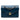 Blue Chanel Small Chevron Lambskin Stitched Envelope Flap Shoulder Bag