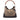 Beige Gucci GG Canvas Bamboo Diana Satchel