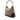 Beige Gucci GG Canvas Bamboo Diana Satchel